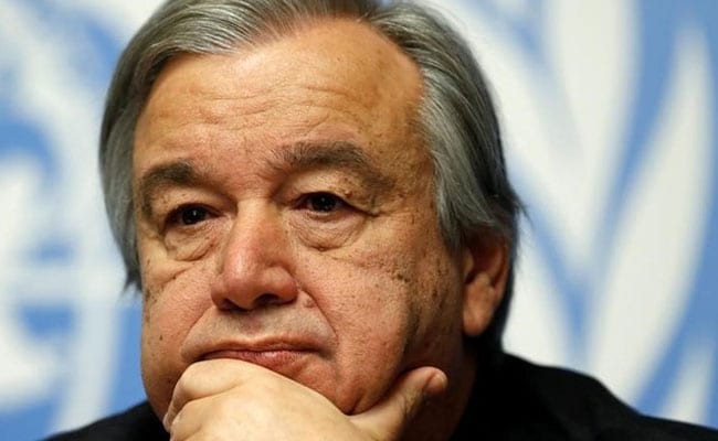 Syria An 'Unwinnable' War: UN Chief Antonio Guterres