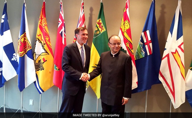 India, Canada Committed To Economic Partnership: Arun Jaitley