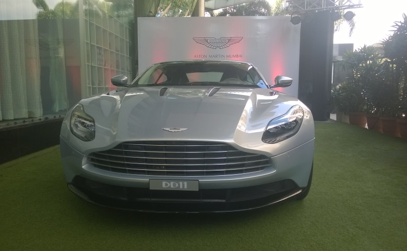 Aston Martin DB11 Showcased In India; Deliveries To Commence From Early 2017