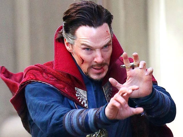 dr strange with beard