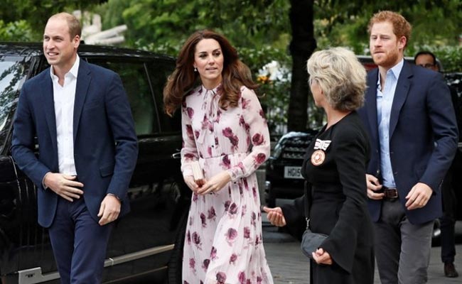 Britain's Young Royals Mark World Mental Health Day At London Eye