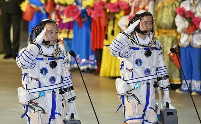 China Launches Manned Mission To Experimental Space Station