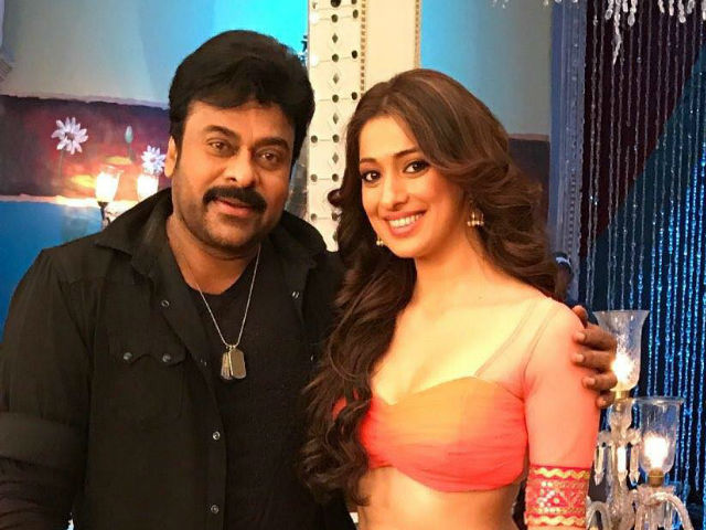 Chiranjeevi And Laxmi Rai Shoot a Special Song For <i>Khaidi No 150</i>