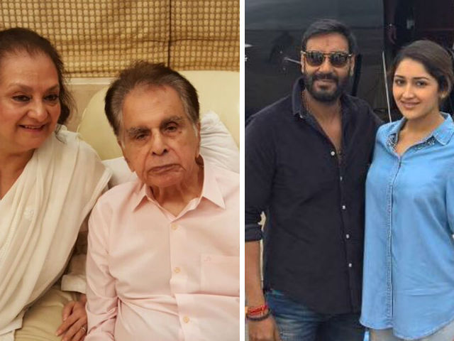 Dilip Kumar Excited For Grandniece Sayyeshaa's Debut In <i>Shivaay</i>