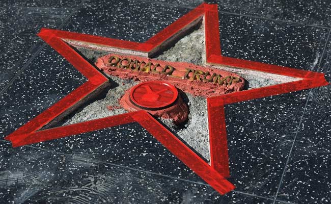 Donald Trump's Hollywood Star Smashed Over Sex Assault Claims