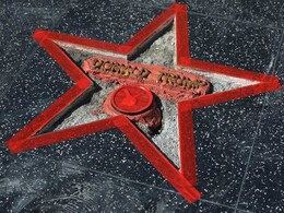 Donald Trump's Hollywood Star Smashed Over Sex Assault Claims Donald Trump's Hollywood Star Smashed Over Sex Assault Claims