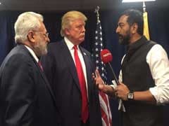 'Great Respect For Hindus.' Correction, 'India': Donald Trump To NDTV