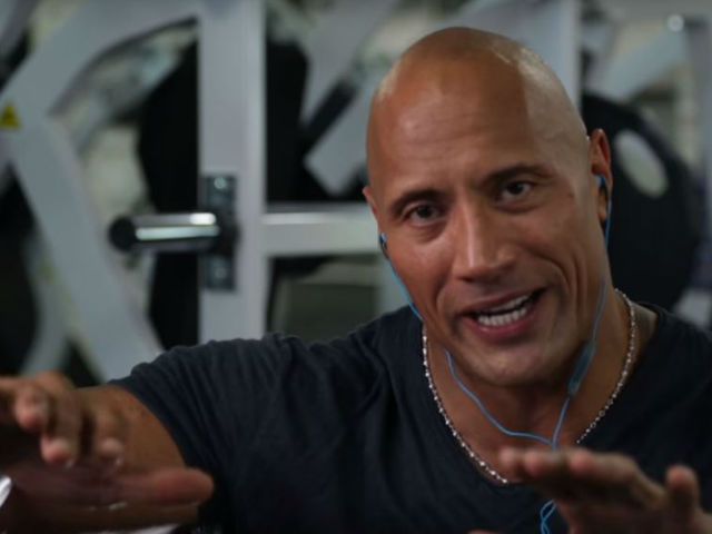 <i>Baywatch</i>'s Dwayne 'The Rock' Johnson Just Watched His First WWE Match