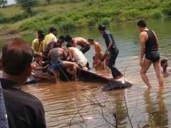 10 Dead As Bus Falls Into Reservoir In Madhya Pradesh