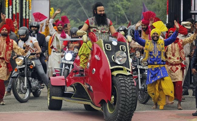 No Dress Code For Holy Men: Ram Rahim Defends Guru Of Bling Title