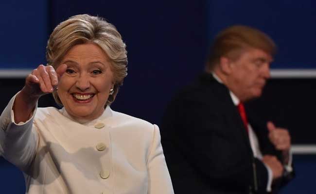 Hillary Clinton: Upbeat, Smiling, And Sprinting To The End