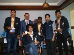 Indian Rio Paralympics Medal Winners Felicitated in Mumbai