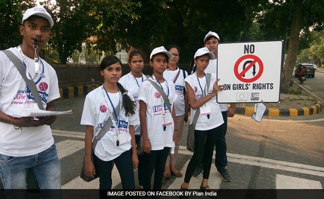 Girls Take Over As Traffic Controllers To Mark International Day Of Girl Child In Delhi