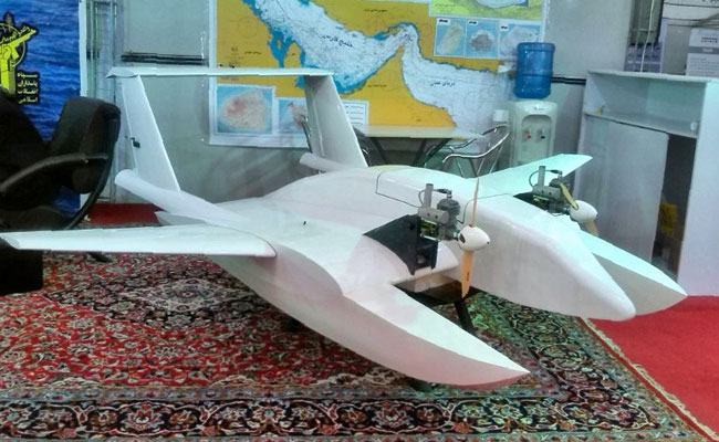 Iran Unveils 'Suicide Drone' That Can Blow Up Targets On Land, Sea