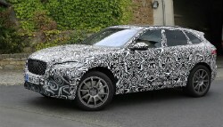 Jaguar F-Pace SVR Spotted Testing