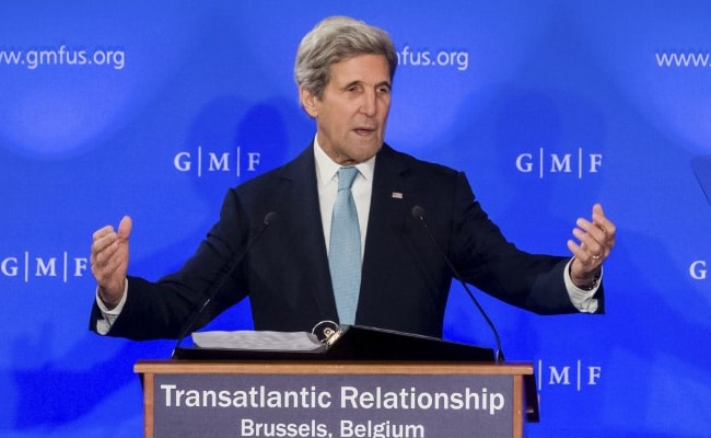 John Kerry Vows 'One Hell Of A Debate' As US Awaits Donald Trump