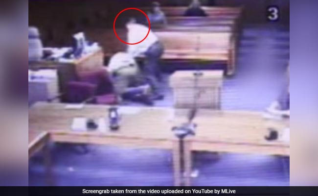 'You Got A Bad Attitude': Agitated Judge Tears Off Robe, Tackles Man In Courtroom, Video Shows