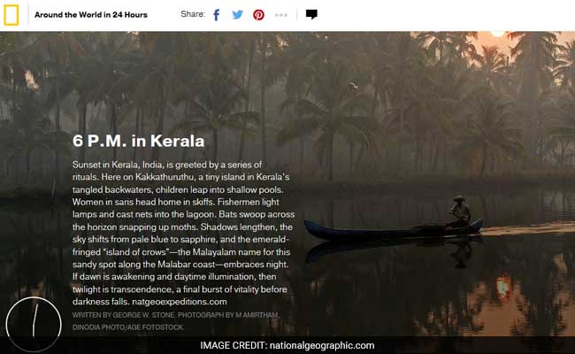 Kerala Island Finds Mention In NatGeo's Best Destinations List