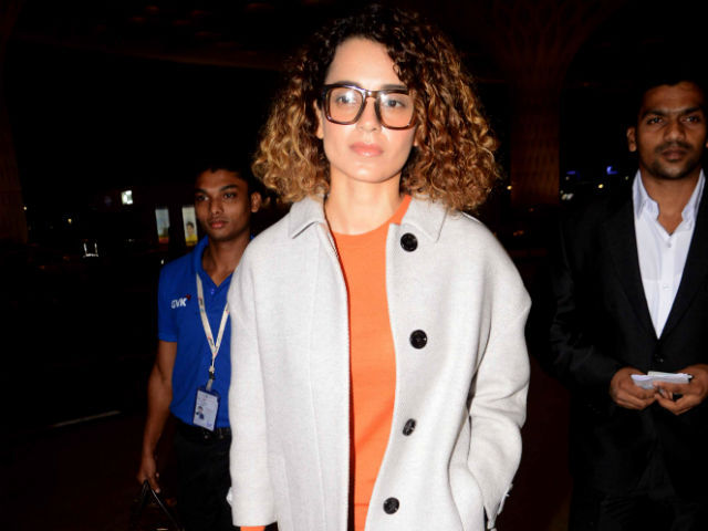 Kangana Ranaut Made do With Some Rocks as Her Green Room on <i>Rangoon</i> Sets