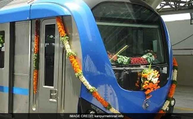 मुख्यमंत्री ने की कानपुर मेट्रो रेल परियोजना के प्राथमिक चरण के ट्रायल रन की शुरुआत