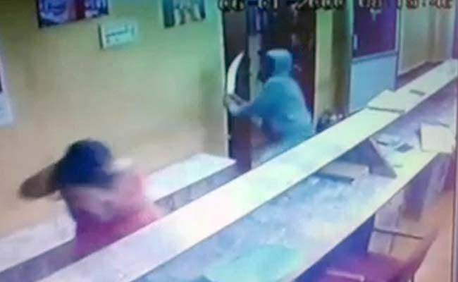On Camera, Engineer Attacks Woman In Karnataka Temple With Machete