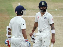 India Pegged Back by New Zealand Spinners in Second Session India Pegged Back by New Zealand Spinners in Second Session
