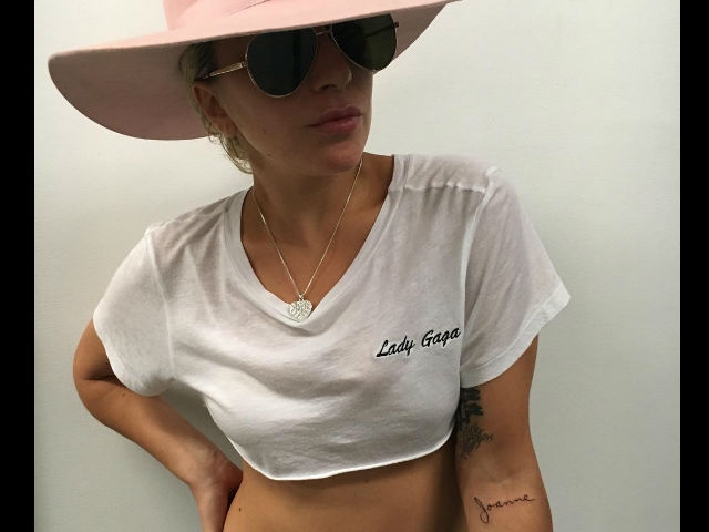 Lady Gaga Gets Matching 'Joanne' Tattoo With Her Father