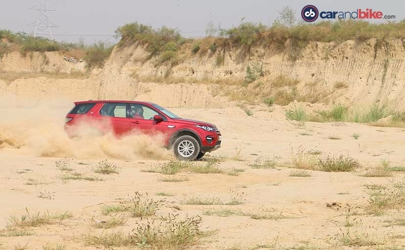 land rover discovery sport side