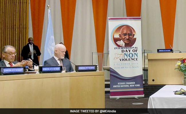 India's Ratification Of Paris Climate Deal Celebrated At UN Headquarters