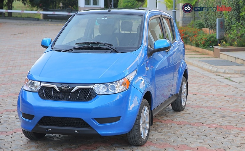 mahindra e2o plus front