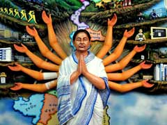 Didi As Durga? Mamata Banerjee With 12 Arms