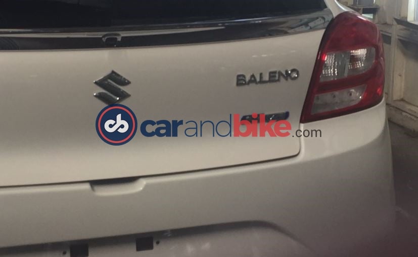 Maruti Suzuki Baleno SHVS Badging