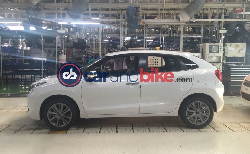 Maruti Suzuki Baleno SHVS Production Spy Shot