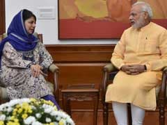Mehbooba Mufti Calls On PM Modi, Discusses Situation In Jammu And Kashmir