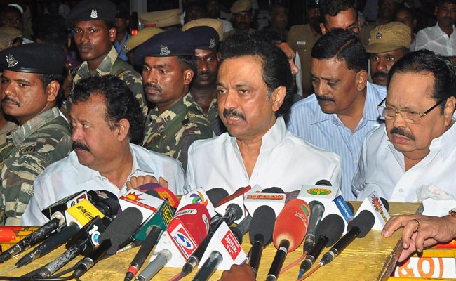 Father Karunanidhi Ailing, MK Stalin Takes Charge Of DMK, Says 'Not Elated'