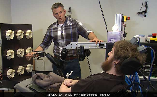 In A Medical First, Brain Implant Allows Paralyzed Man To Feel Again