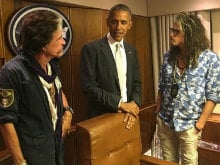 Aerosmith Gets Tour of Air Force One After Bumping Into Obama on Runway