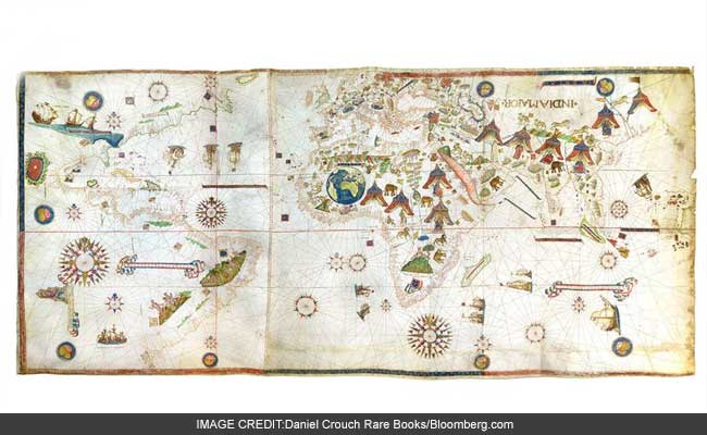 The Oldest Map Of New York Is Drawn On Goat Skin, Costs $10 Million