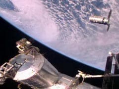 Orbital Cargo Ship Arrives Space Station