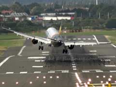 Terrifying Moment Plane's Landing Is Badly Affected By Heavy Winds