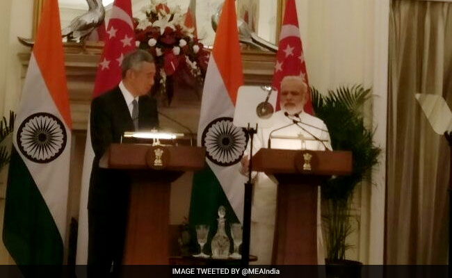 India, Singapore To Step Up Anti-Terror, Economic Cooperation