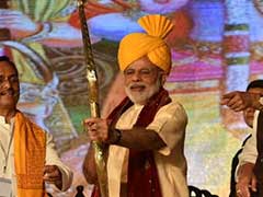 In Dussehra Speech At Lucknow, Narendra Modi Hits Out At 'Supporters Of Terror'