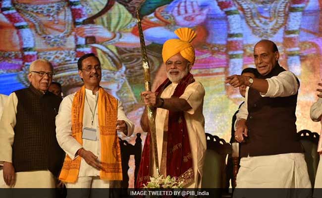 In Dussehra Speech At Lucknow, Narendra Modi Hits Out At 'Supporters Of Terror'