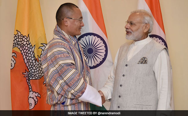 PM Narendra Modi Meets Bhutan Prime Minister