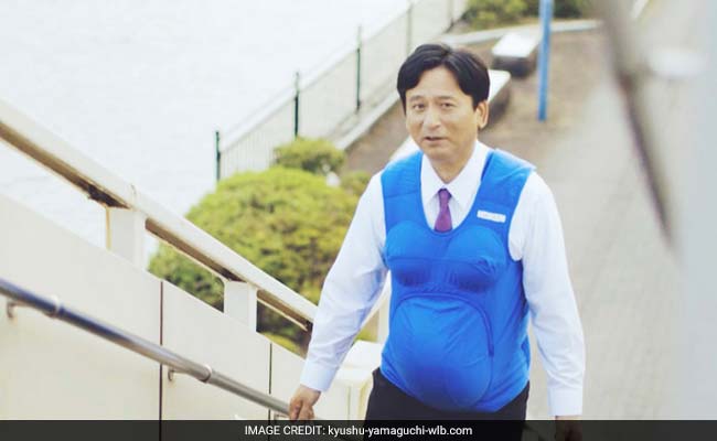 'Pregnant' Male Politicians Lead Japan Housework Drive