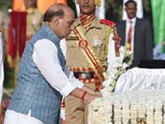 Rajnath Singh Pays Tribute On National Police Commemoration Day