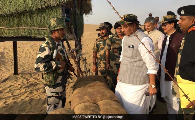 Rajnath Singh To Visit Barmer To Review Security At Indo-Pak Border