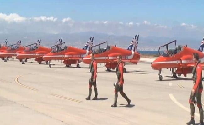 Red Arrows Of Royal Air Force To Fly In Indian Skies