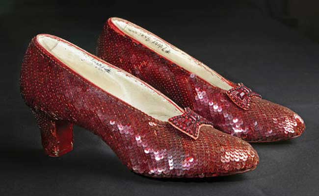 No-Brainer: $300,000 Campaign To Rescue Dorothy's Ruby Slippers