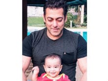 Sorry, Salman Khan. Ahil Gets the Attention in This Picture